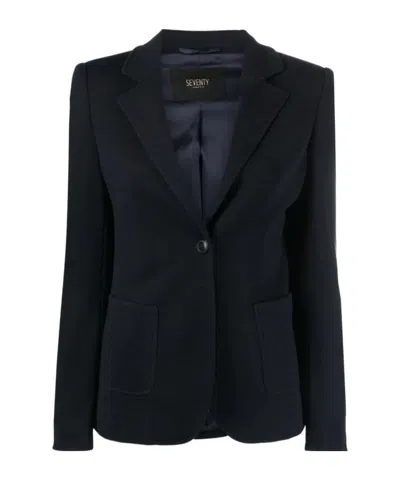 Seventy Single-breasted Blazer In Black