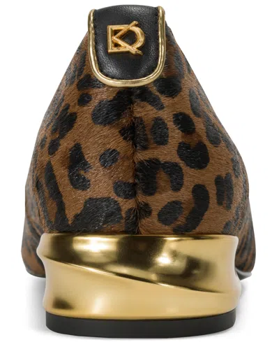 Donna Karan Women's Savita Pointed Toe Flats In Brown