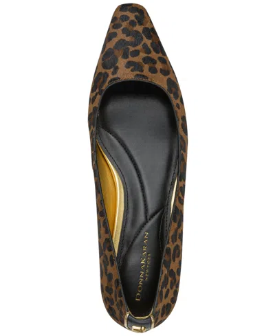 Donna Karan Women's Savita Pointed Toe Flats In Brown