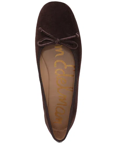 Sam Edelman Women's Alie Leather Ballet Flats In Brown