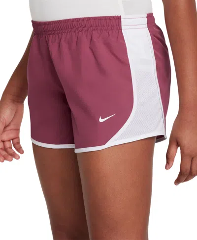 Nike Dri-fit Tempo Big Kid Girls Running Short In Pink
