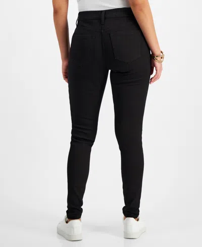 Inc International Concepts Petite Skinny-leg Denim Jeans, Created For Macy's In Metallic