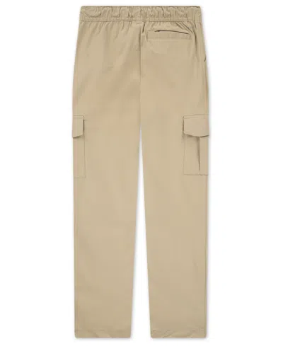 Hurley Big Kid Boys Adjustable Waist Straight Cargo Pant In Brown