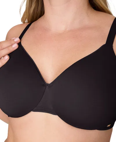 Bali Cotton Collection Underwire T-shirt Bra Df3421 In Black