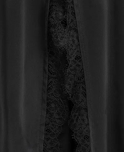 On 34th Women's Lace-trim Slip Skirt, Macy's Exclusive In Black