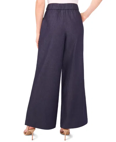 Cece Wide Leg Pant In Blue