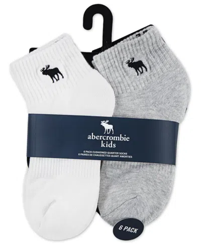 Abercrombie 6-pack Neutral Ankle Socks In White