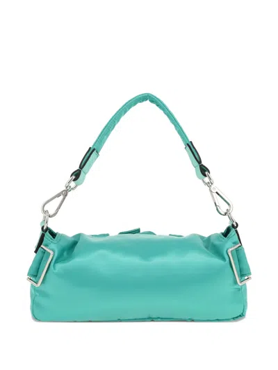 Pre-owned Fendi 2023s Multipocket Baguette Shoulder Bag In Blue