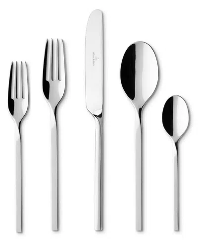 Villeroy & Boch New Wave 5-piece Place Setting In Silver