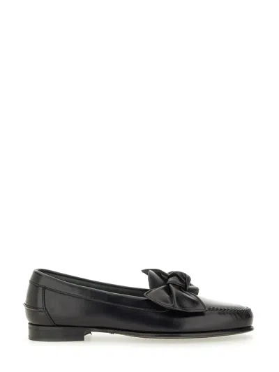 Hereu Slip-on Loafer "corbati" In Black