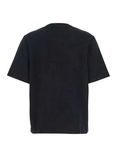 Maison Kitsuné Maison Kitsune' Dressed Fox Cotton T Shirt In Black
