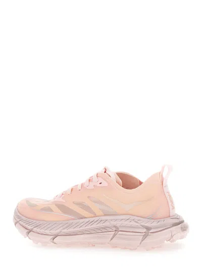 Hoka Gender Inclusive Mafate Speed 4 Lite Trail Sneaker In Pink