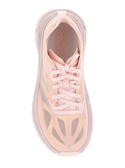 Hoka Gender Inclusive Mafate Speed 4 Lite Trail Sneaker In Pink