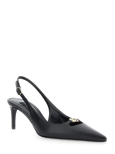 Dolce & Gabbana Slingback In Black
