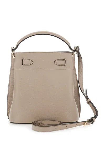 Mulberry Mini Islington Bucket Cross Body Bag In Neutral