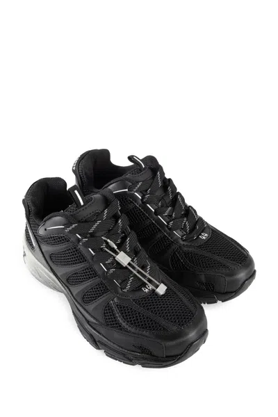 44 Label Group Panelled Sneakers In Black