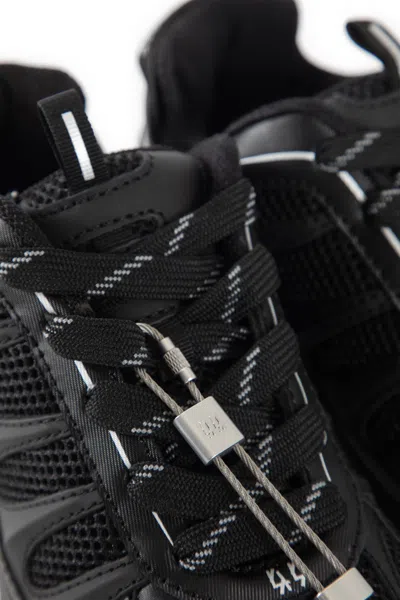 44 Label Group Panelled Sneakers In Black