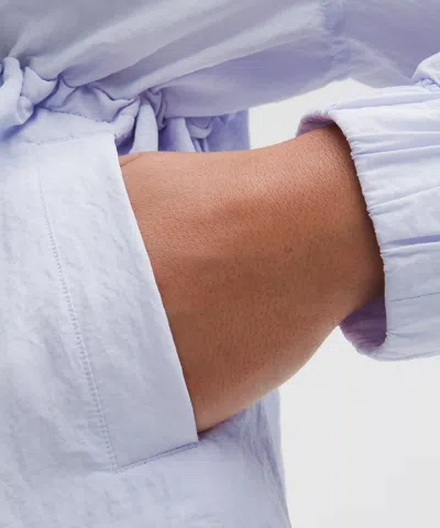 Lululemon Crinkle Nylon Cinchable Jacket