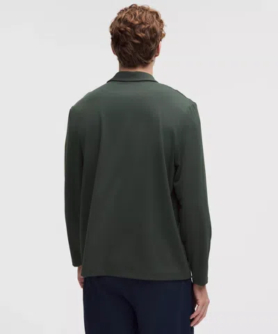 Lululemon Relaxed-fit Long-sleeve Golf Polo Shirt