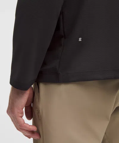 Lululemon Relaxed-fit Long-sleeve Golf Polo Shirt