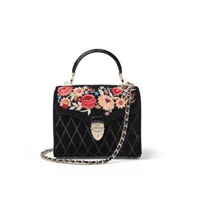 Aspinal Of London Midi Mayfair In Black