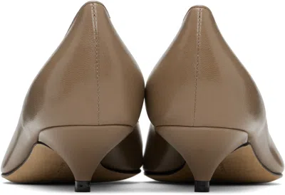 The Row Pointed Mid-heel Shoes