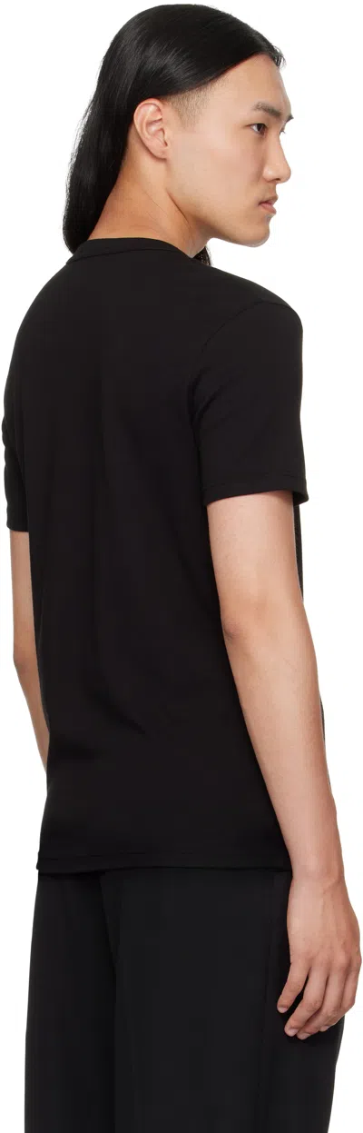 Tom Ford Cotton Modal T-shirt In Black