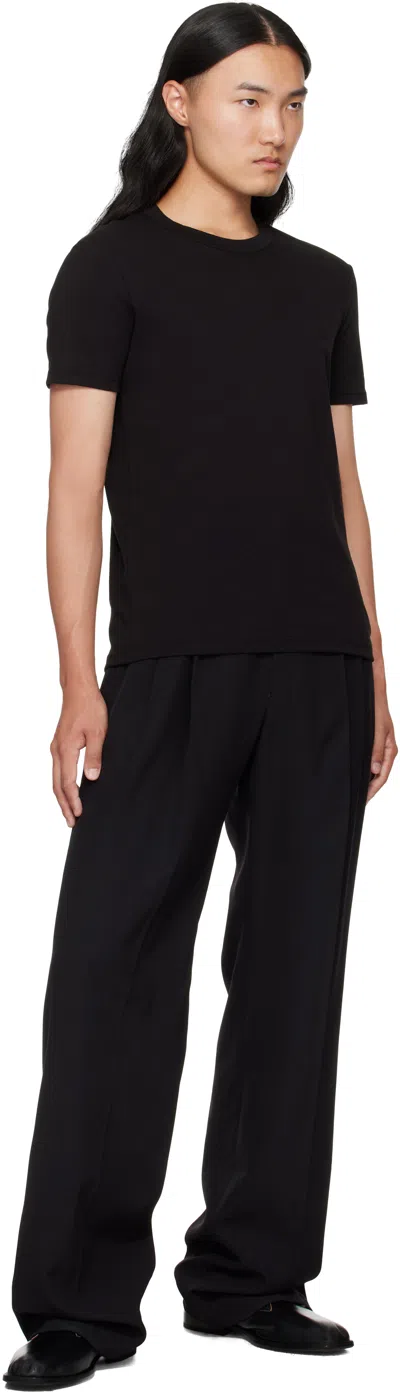 Tom Ford Cotton Modal T-shirt In Black