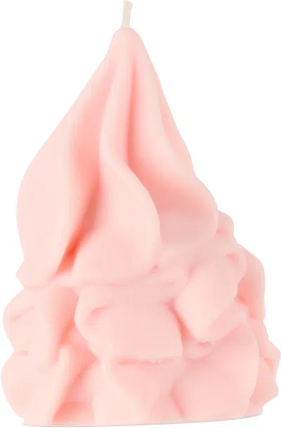 Completedworks Pink 'soft Serve!' Candle In Pink