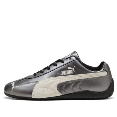 Puma Speedcat Metallic Unisex Shoes In Silver