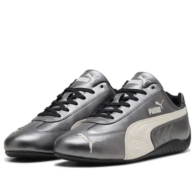 Puma Speedcat Metallic Unisex Shoes In Silver