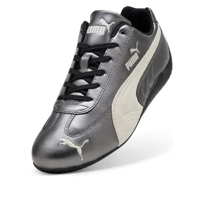 Puma Speedcat Metallic Unisex Shoes In Silver