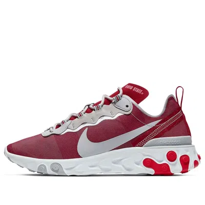 Nike React Element 55 Low-top Sneakers In Red