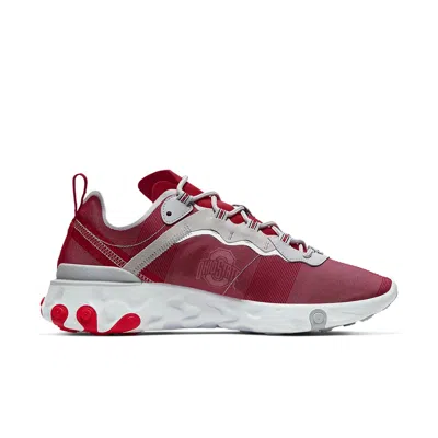Nike React Element 55 Low-top Sneakers In Red