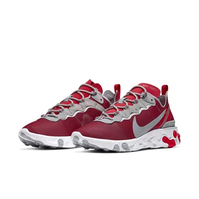 Nike React Element 55 Low-top Sneakers In Red