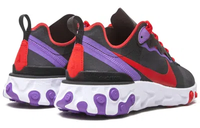 Nike (wmns)  React Element 55 'black Red Purple' In Multi