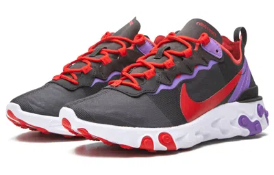 Nike (wmns)  React Element 55 'black Red Purple' In Multi