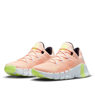 Nike Free Metcon 4 Arctic Orange Sneakers In Multi