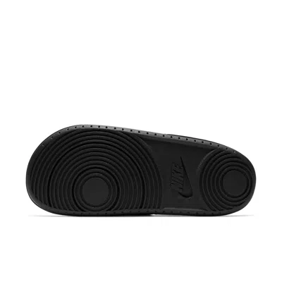 Nike Offcourt Logo-detail Slides In Black