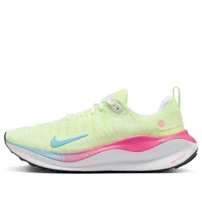 Nike (wmns)  Reactx Infinity Run 4 'barely Volt Aquarius Blue' In Multi