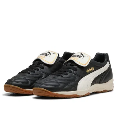 Puma Sneakers King Indoor In Black Warm White
