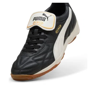 Puma Sneakers King Indoor In Black Warm White
