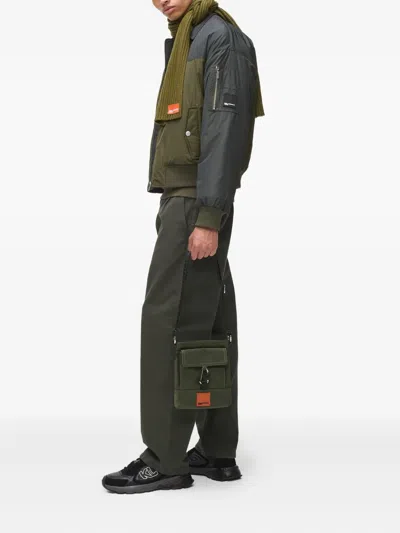 Karl Lagerfeld Jeans Canyon Crossbody Bag In Green