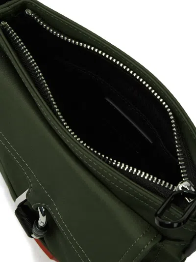 Karl Lagerfeld Jeans Canyon Crossbody Bag In Green