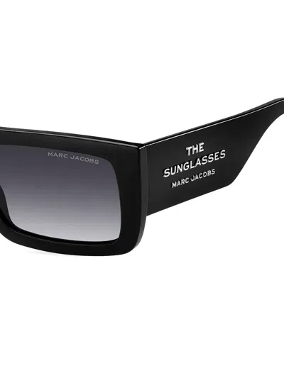 Marc Jacobs Square-frame Sunglasses In Black
