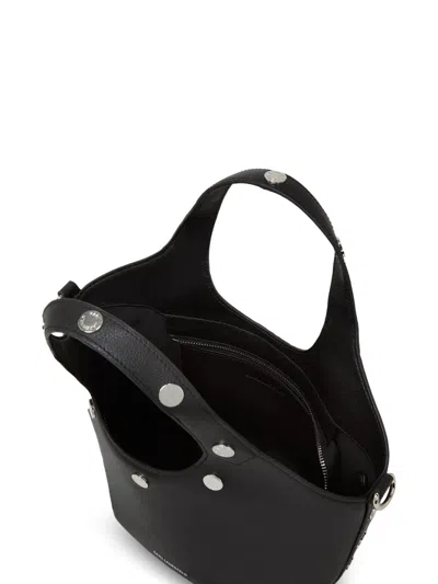 Karl Lagerfeld Black Rocky Marais Small Tote In Black