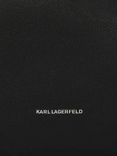 Karl Lagerfeld Marais Hobo In Black