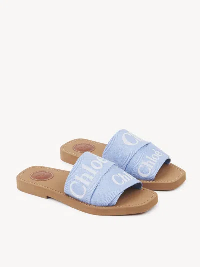 Chloé Chloe Women "woody" Slippers In White