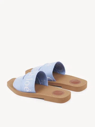 Chloé Chloe Women "woody" Slippers In White