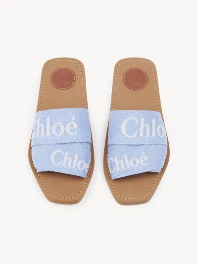 Chloé Chloe Women "woody" Slippers In White